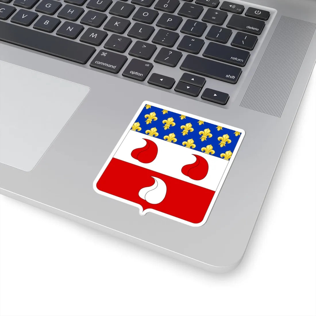 Coat of Arms of the House of Colleoni Angioini (Italy) (Coat of Arms) STICKER Vinyl Kiss-Cut Decal - The Sticker Space