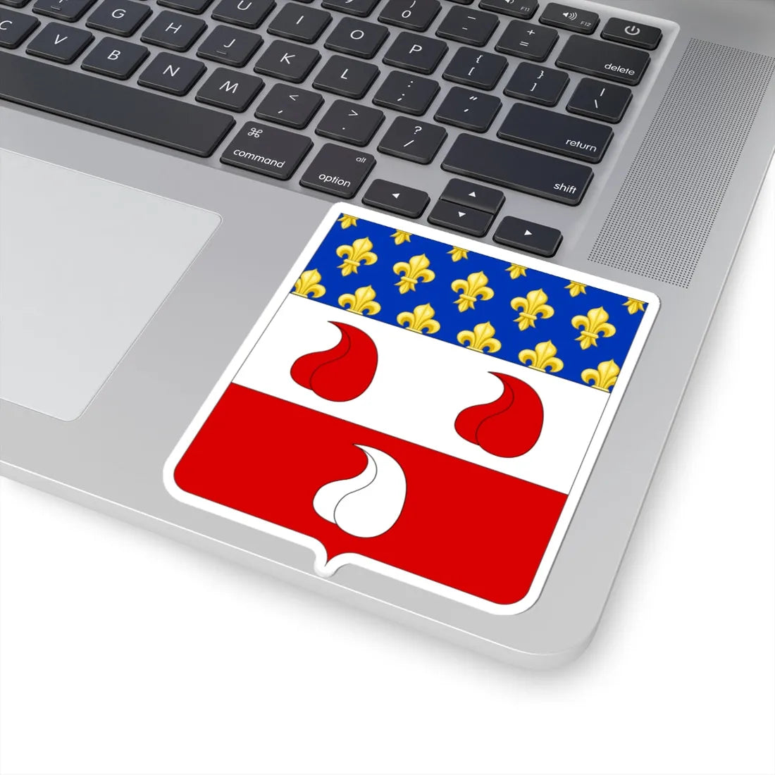 Coat of Arms of the House of Colleoni Angioini (Italy) (Coat of Arms) STICKER Vinyl Kiss-Cut Decal - The Sticker Space