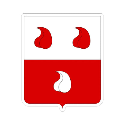 Coat of Arms of the House of Colleoni (Italy) (Coat of Arms) STICKER Vinyl Kiss-Cut Decal 4 Inch White - The Sticker Space