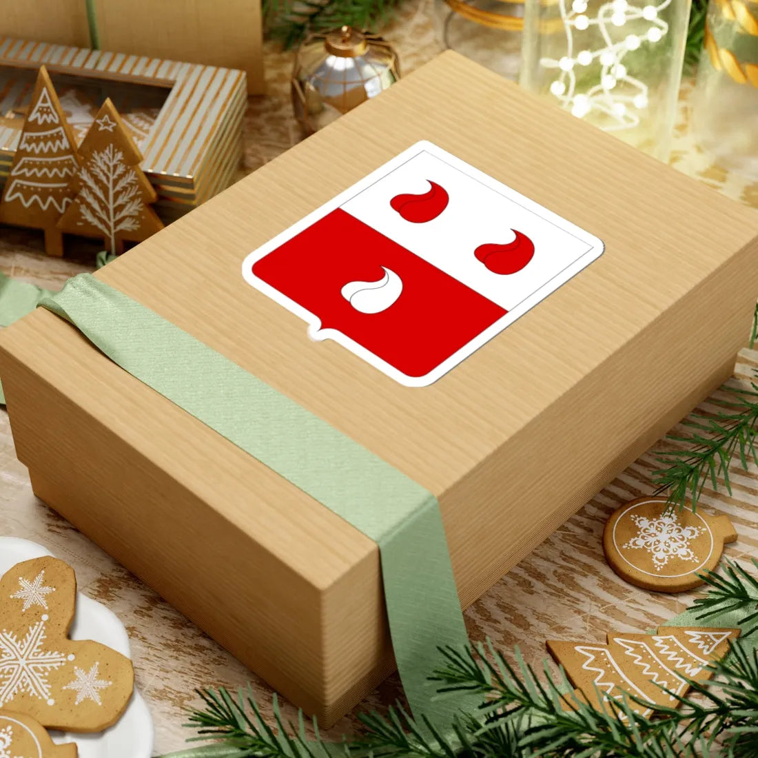 Coat of Arms of the House of Colleoni (Italy) (Coat of Arms) STICKER Vinyl Kiss-Cut Decal - The Sticker Space