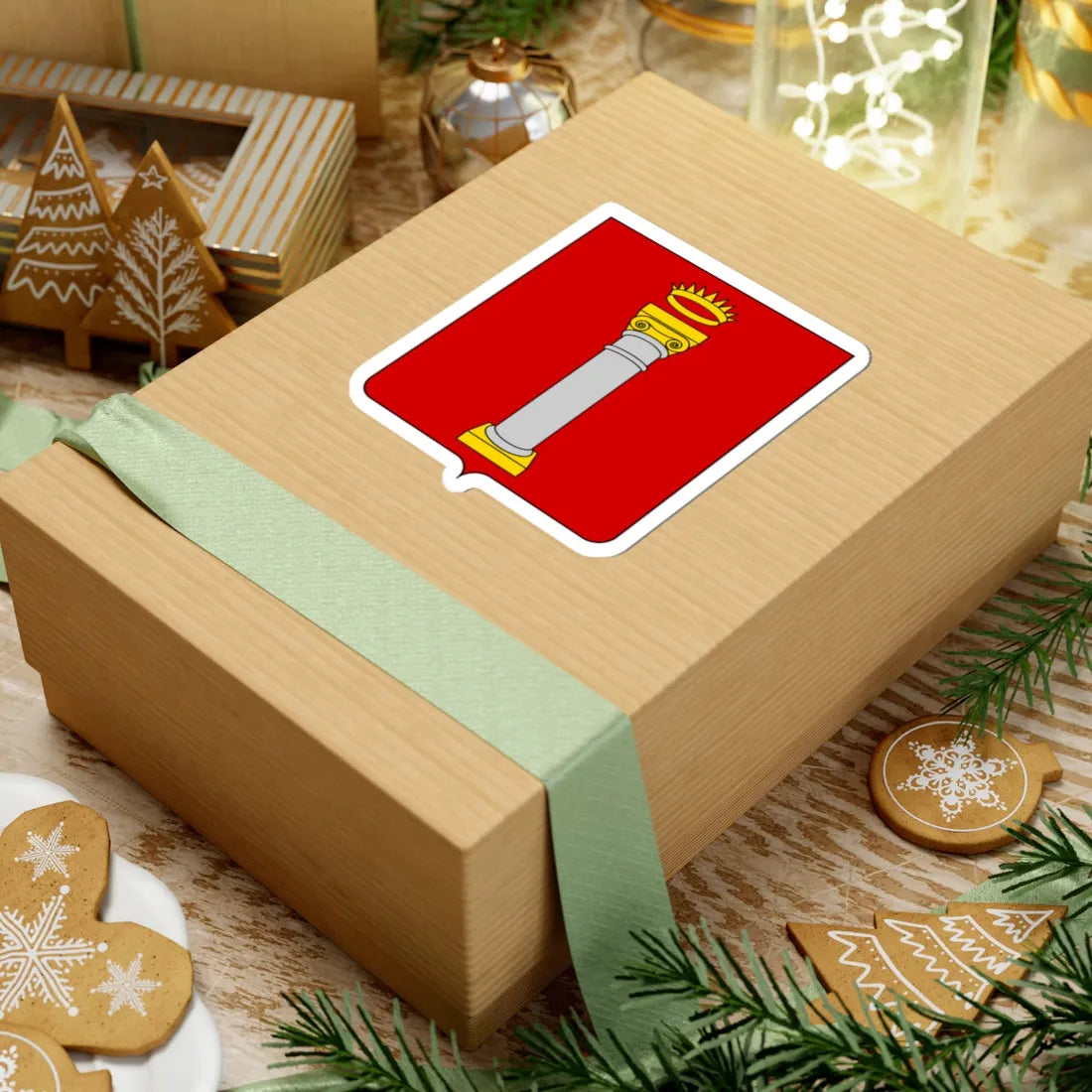 Coat of arms of the House of Colonna (Italy) (Coat of Arms) STICKER Vinyl Kiss-Cut Decal - The Sticker Space