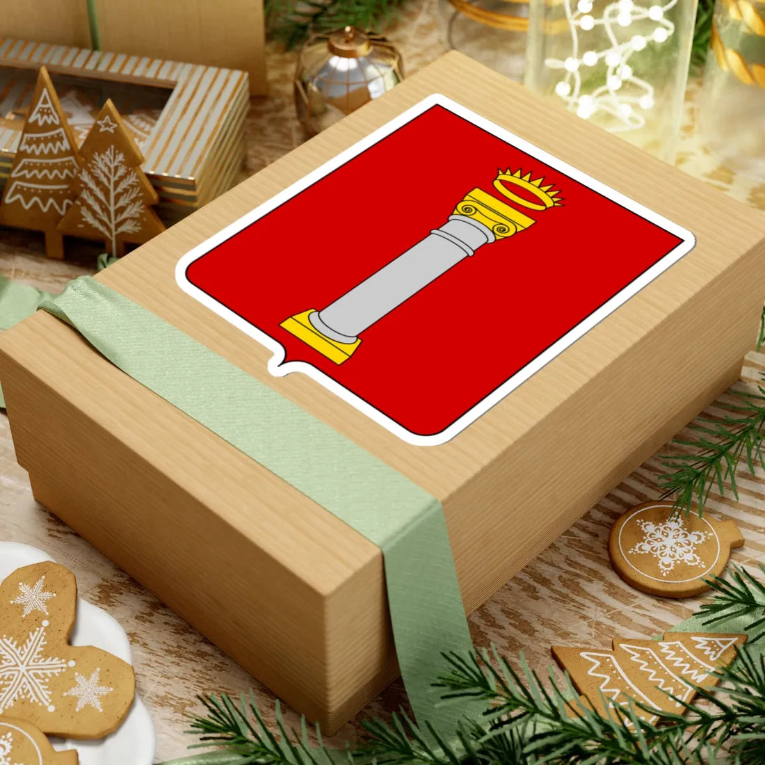 Coat of arms of the House of Colonna (Italy) (Coat of Arms) STICKER Vinyl Kiss-Cut Decal - The Sticker Space