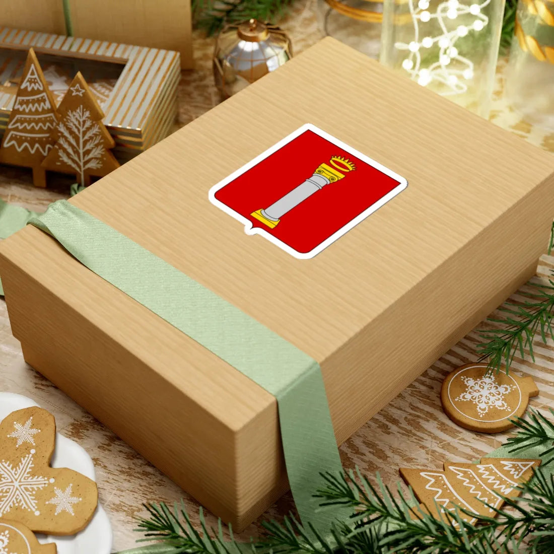 Coat of arms of the House of Colonna (Italy) (Coat of Arms) STICKER Vinyl Kiss-Cut Decal - The Sticker Space