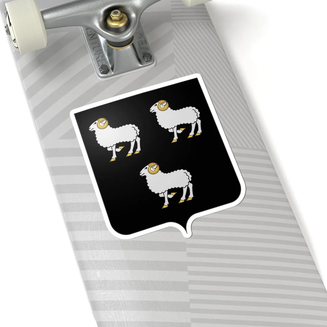 Coat of arms of the House of Corradi-Gonzaga until 1328 (Italy) (Coat of Arms) STICKER Vinyl Kiss-Cut Decal - The Sticker Space