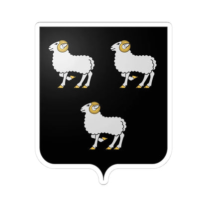 Coat of arms of the House of Corradi-Gonzaga until 1328 (Italy) (Coat of Arms) STICKER Vinyl Kiss-Cut Decal - The Sticker Space