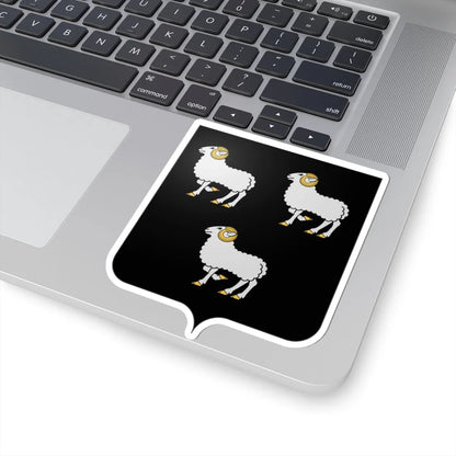 Coat of arms of the House of Corradi-Gonzaga until 1328 (Italy) (Coat of Arms) STICKER Vinyl Kiss-Cut Decal - The Sticker Space