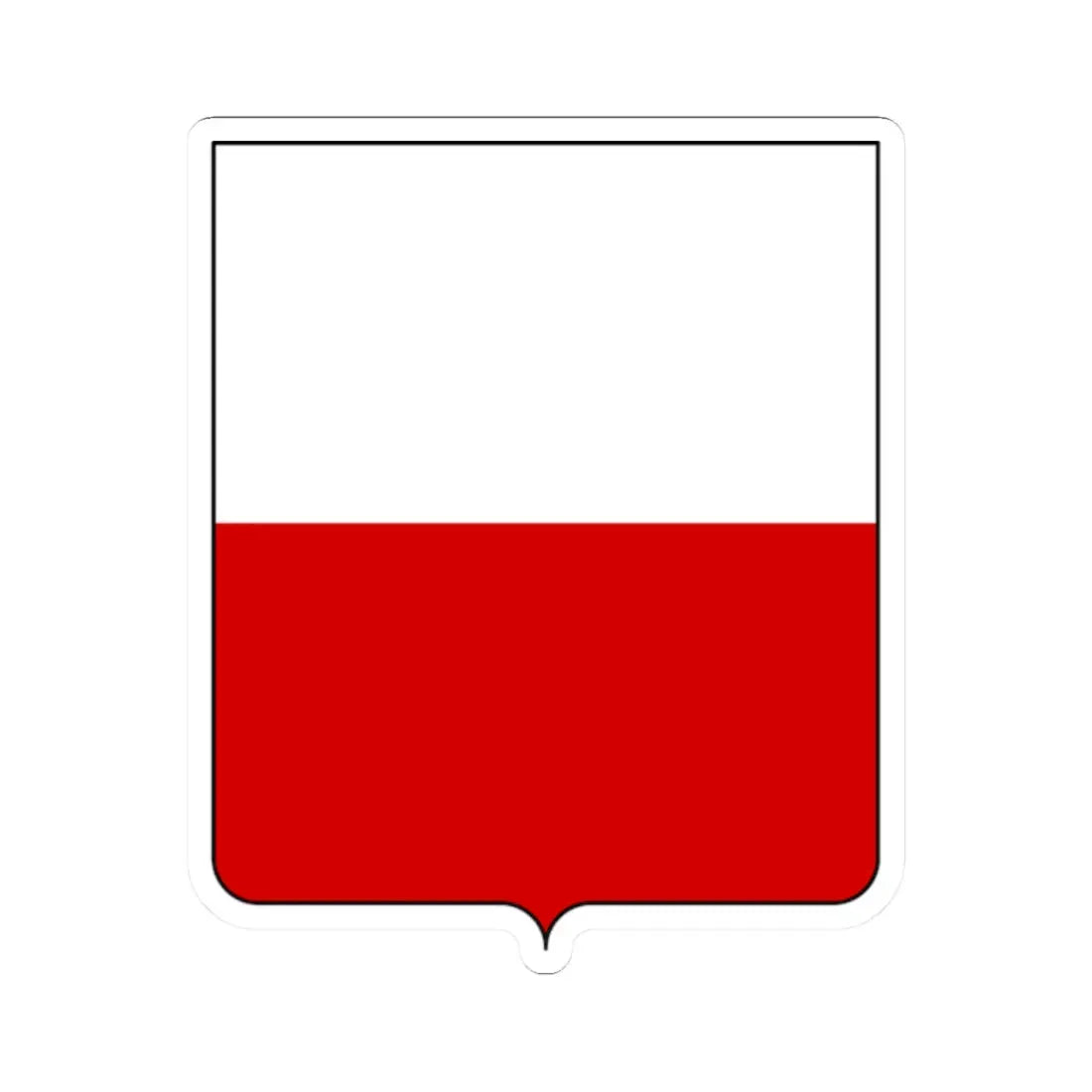 Coat of arms of the House of Dandolo (Italy) (Coat of Arms) STICKER Vinyl Kiss-Cut Decal 2 Inch White - The Sticker Space