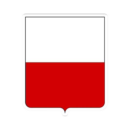 Coat of arms of the House of Dandolo (Italy) (Coat of Arms) STICKER Vinyl Kiss-Cut Decal 2 Inch White - The Sticker Space