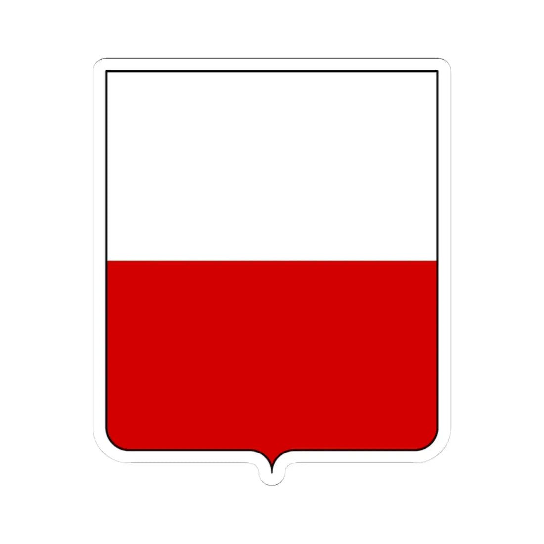 Coat of arms of the House of Dandolo (Italy) (Coat of Arms) STICKER Vinyl Kiss-Cut Decal 3 Inch White - The Sticker Space