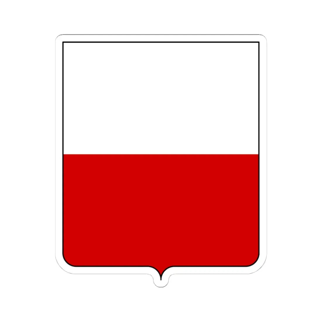 Coat of arms of the House of Dandolo (Italy) (Coat of Arms) STICKER Vinyl Kiss-Cut Decal 4 Inch White - The Sticker Space