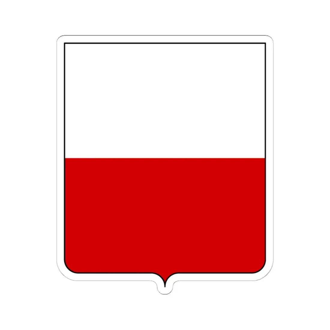 Coat of arms of the House of Dandolo (Italy) (Coat of Arms) STICKER Vinyl Kiss-Cut Decal 6 Inch White - The Sticker Space