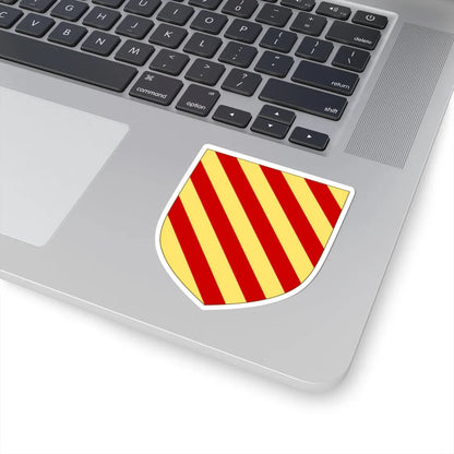 Coat of arms of the House of Del Carretto (Italy) (Coat of Arms) STICKER Vinyl Kiss-Cut Decal - The Sticker Space