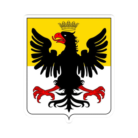 Coat of arms of the House of Doria (Italy) (Coat of Arms) STICKER Vinyl Kiss-Cut Decal 2 Inch White - The Sticker Space