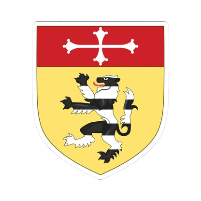 Coat of Arms of the House of Gambacorti (Italy) (Coat of Arms) STICKER Vinyl Kiss-Cut Decal 3 Inch White - The Sticker Space