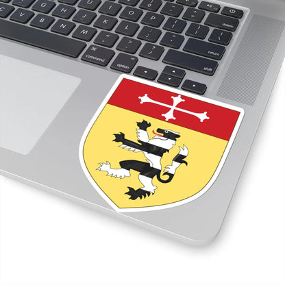 Coat of Arms of the House of Gambacorti (Italy) (Coat of Arms) STICKER Vinyl Kiss-Cut Decal - The Sticker Space