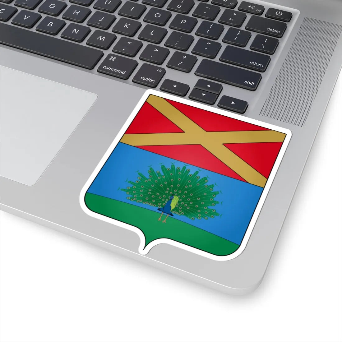 Coat of arms of the House of Gelmini (Italy) (Coat of Arms) STICKER Vinyl Kiss-Cut Decal - The Sticker Space