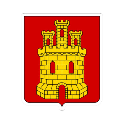 Coat of arms of the House of Giustiniani (Italy) (Coat of Arms) STICKER Vinyl Kiss-Cut Decal 2 Inch White - The Sticker Space