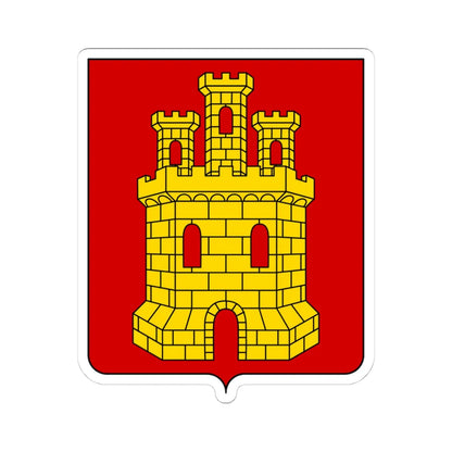 Coat of arms of the House of Giustiniani (Italy) (Coat of Arms) STICKER Vinyl Kiss-Cut Decal 4 Inch White - The Sticker Space