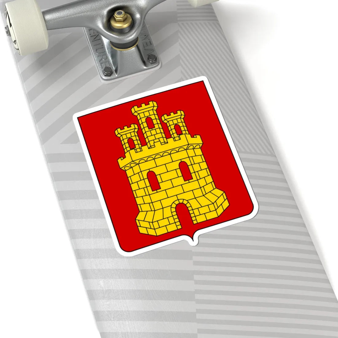 Coat of arms of the House of Giustiniani (Italy) (Coat of Arms) STICKER Vinyl Kiss-Cut Decal - The Sticker Space