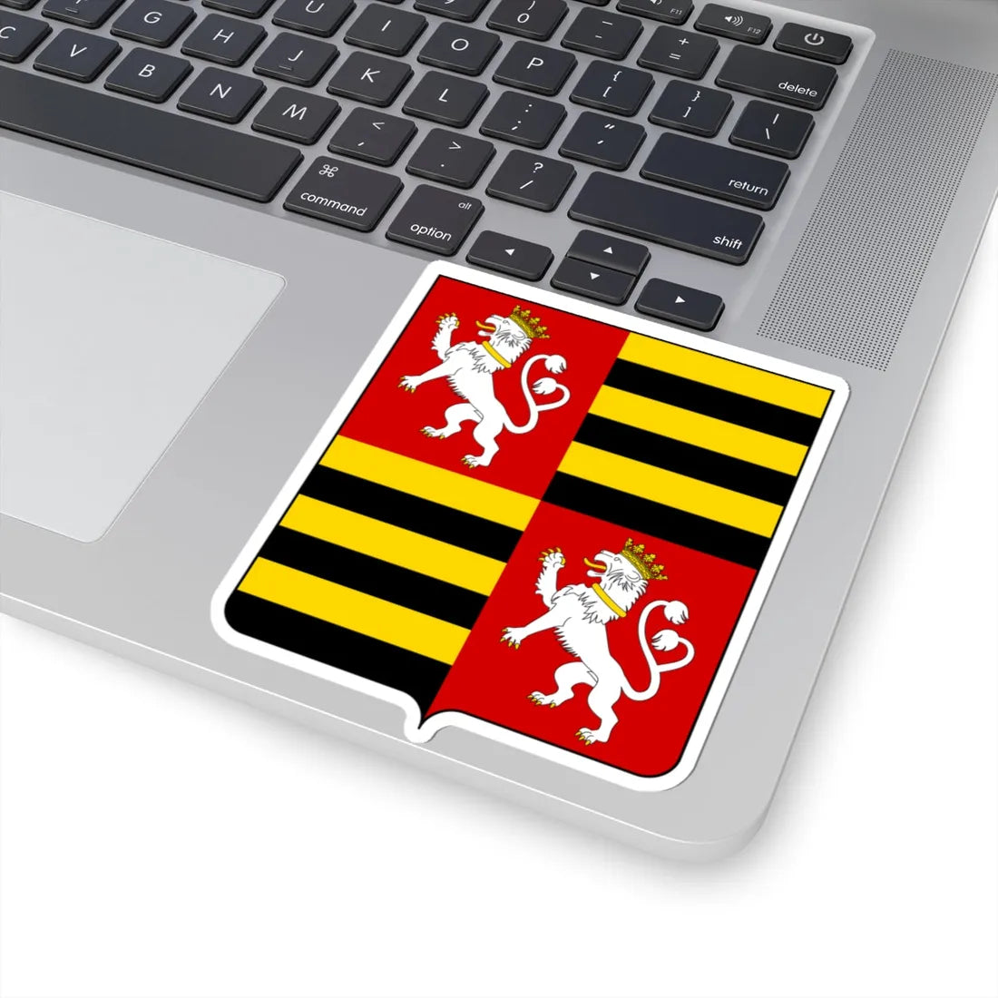 Coat of arms of the House of Gonzaga 1394 (Italy) (Coat of Arms) STICKER Vinyl Kiss-Cut Decal - The Sticker Space