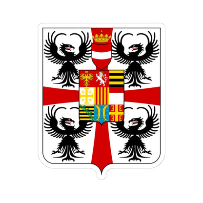 Coat of arms of the House of Gonzaga 1588 (Italy) (Coat of Arms) STICKER Vinyl Kiss-Cut Decal - The Sticker Space