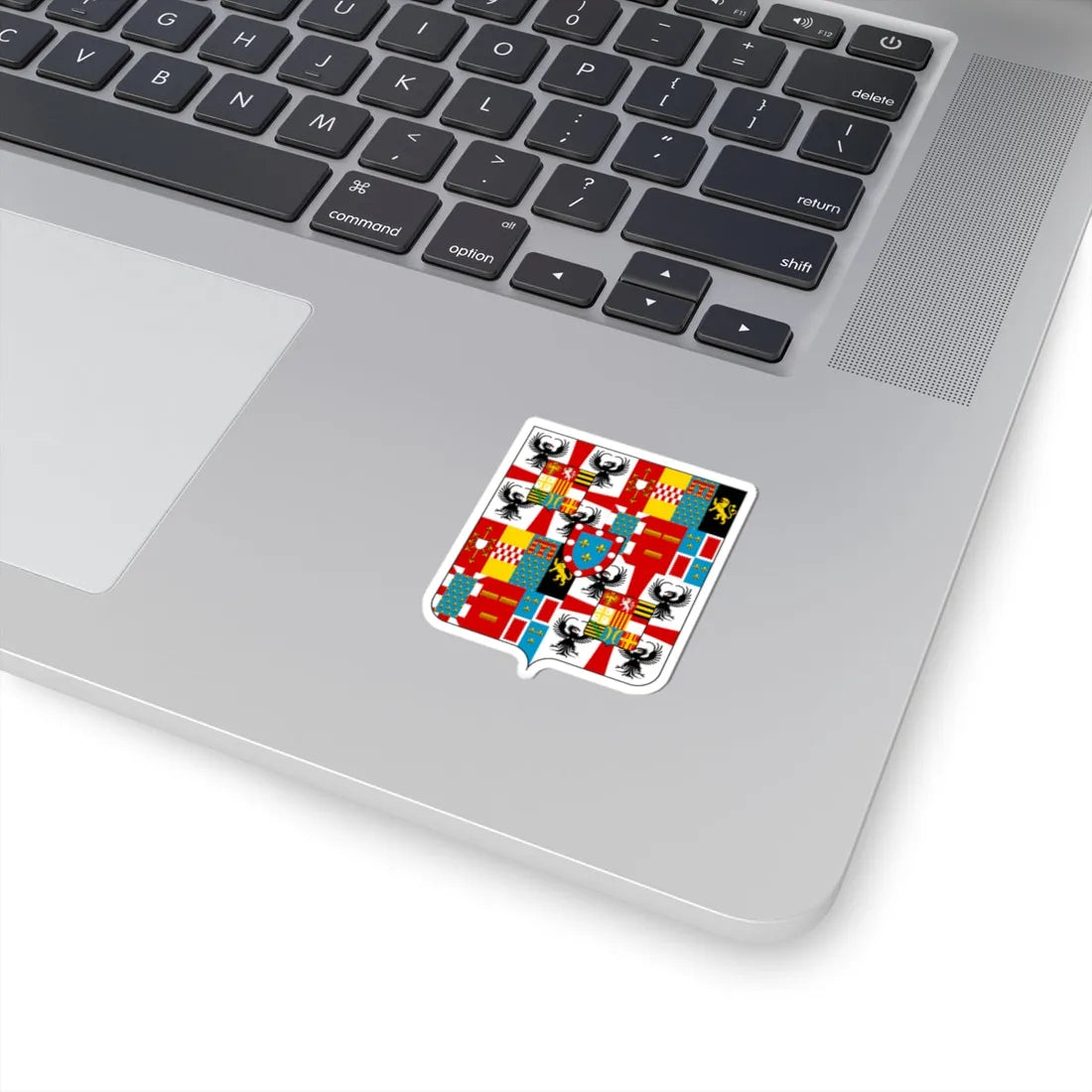 Coat of arms of the House of Gonzaga 1627 (Italy) (Coat of Arms) STICKER Vinyl Kiss-Cut Decal - The Sticker Space