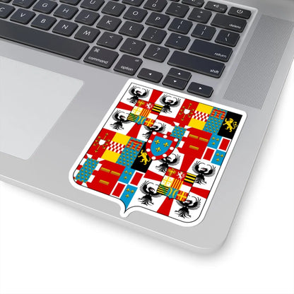 Coat of arms of the House of Gonzaga 1627 (Italy) (Coat of Arms) STICKER Vinyl Kiss-Cut Decal - The Sticker Space