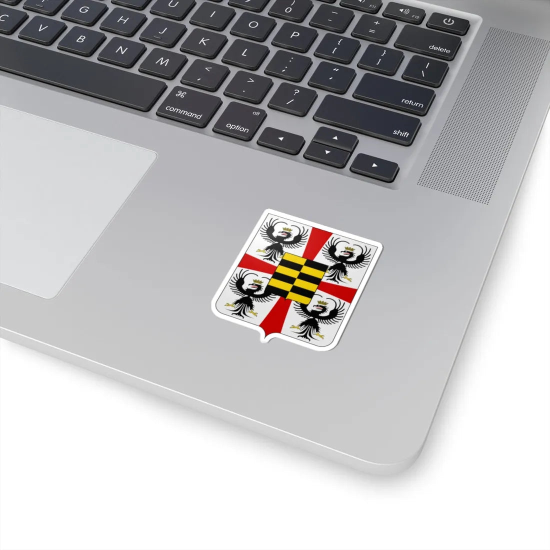 Coat of arms of the House of Gonzaga-Novellara (Italy) (Coat of Arms) STICKER Vinyl Kiss-Cut Decal - The Sticker Space