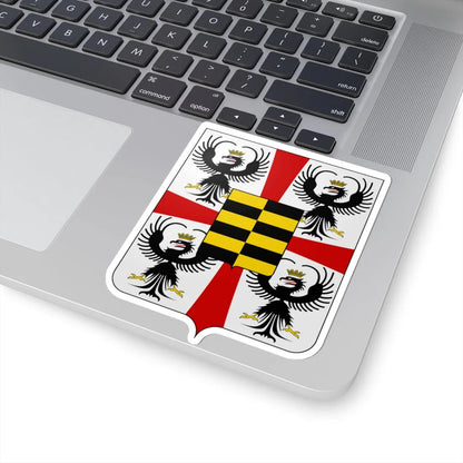 Coat of arms of the House of Gonzaga-Novellara (Italy) (Coat of Arms) STICKER Vinyl Kiss-Cut Decal - The Sticker Space