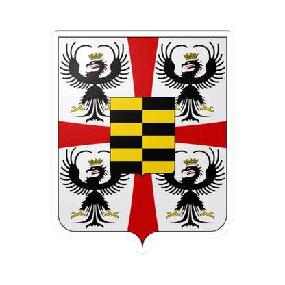 Coat of arms of the House of Gonzaga-Novellara (Italy) (Coat of Arms) STICKER Vinyl Kiss-Cut Decal - The Sticker Space
