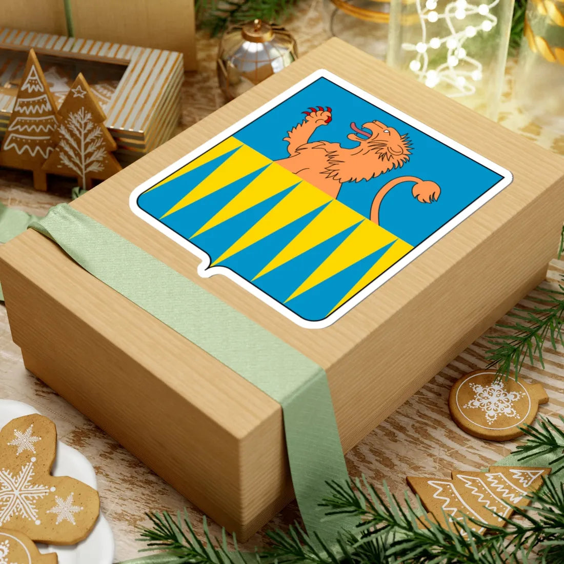 Coat of arms of the House of Granito (Italy) (Coat of Arms) STICKER Vinyl Kiss-Cut Decal - The Sticker Space