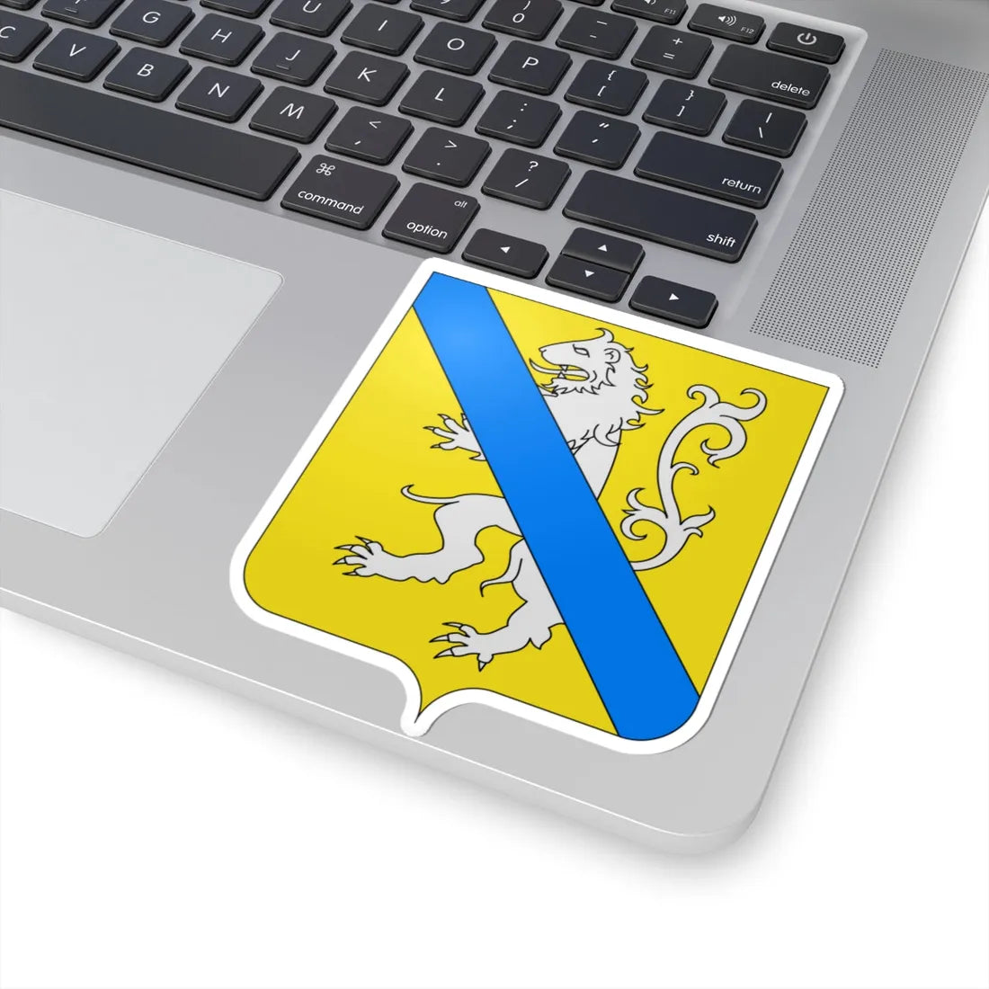 Coat of arms of the House of Guerrieri Gonzaga (Italy) (Coat of Arms) STICKER Vinyl Kiss-Cut Decal - The Sticker Space