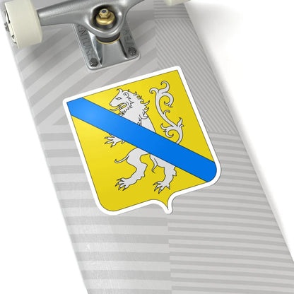 Coat of arms of the House of Guerrieri Gonzaga (Italy) (Coat of Arms) STICKER Vinyl Kiss-Cut Decal - The Sticker Space