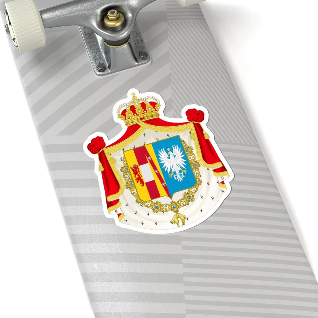 Coat of arms of the House of Habsburg-Este Duchy of Modena and Reggio (Italy) (Coat of Arms) STICKER Vinyl Kiss-Cut Decal - The Sticker Space