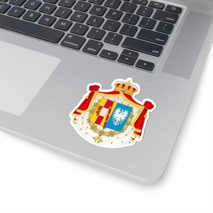 Coat of arms of the House of Habsburg-Este Duchy of Modena and Reggio (Italy) (Coat of Arms) STICKER Vinyl Kiss-Cut Decal - The Sticker Space