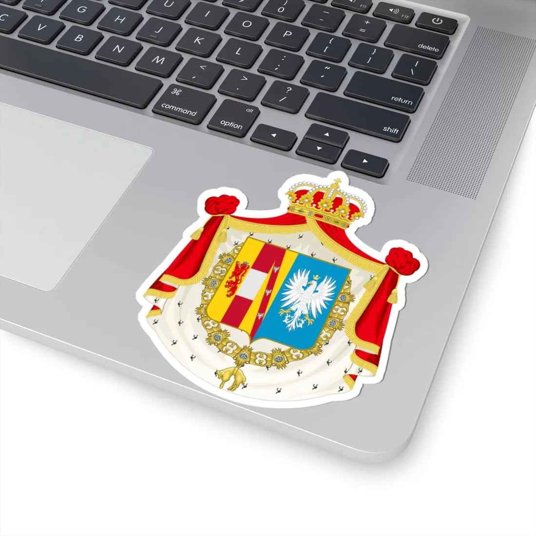 Coat of arms of the House of Habsburg-Este Duchy of Modena and Reggio (Italy) (Coat of Arms) STICKER Vinyl Kiss-Cut Decal - The Sticker Space