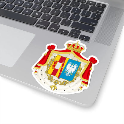 Coat of arms of the House of Habsburg-Este Duchy of Modena and Reggio (Italy) (Coat of Arms) STICKER Vinyl Kiss-Cut Decal - The Sticker Space