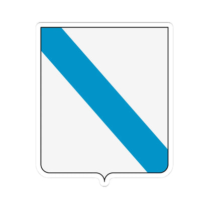 Coat of arms of the House of Landi (Italy) (Coat of Arms) STICKER Vinyl Kiss-Cut Decal 3 Inch White - The Sticker Space