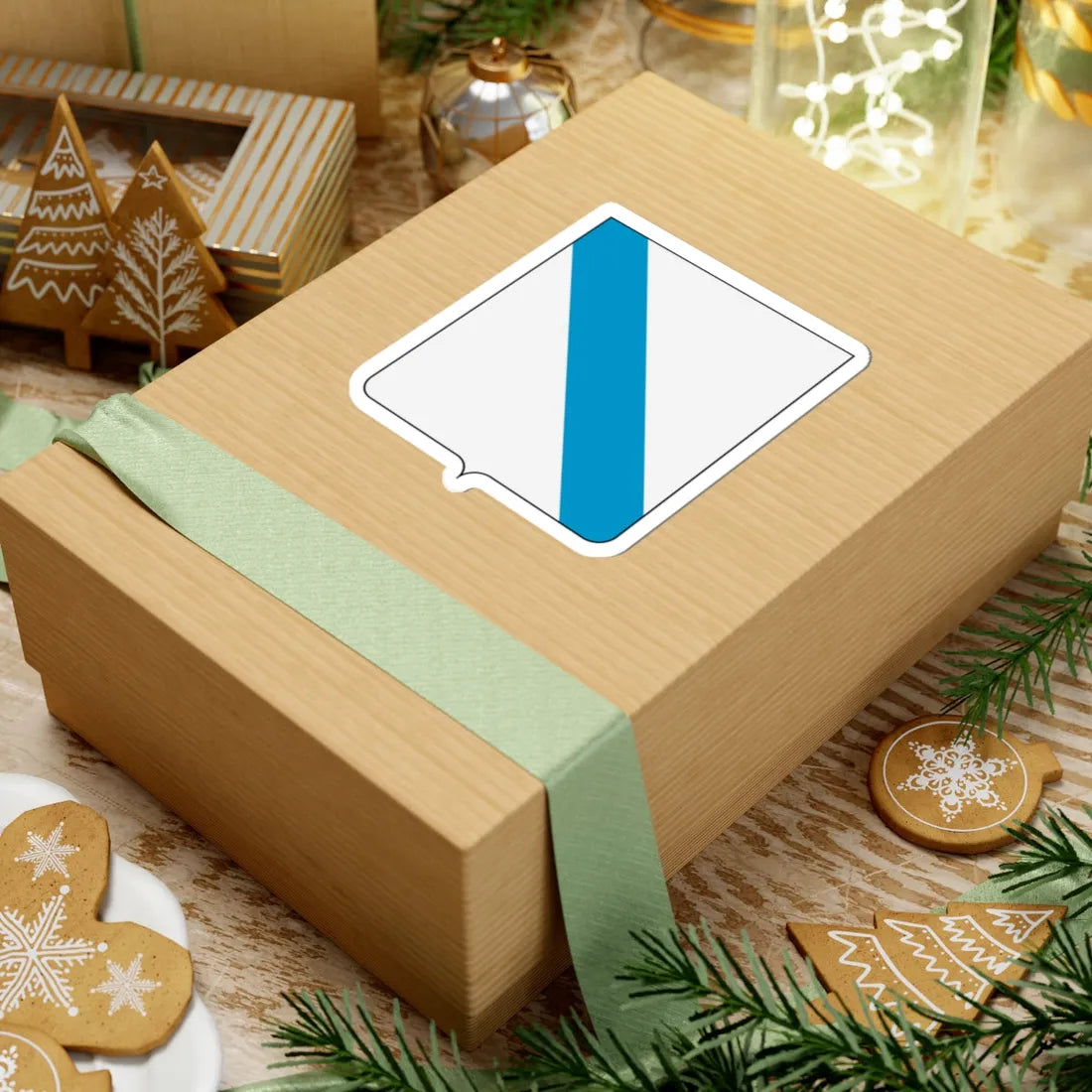 Coat of arms of the House of Landi (Italy) (Coat of Arms) STICKER Vinyl Kiss-Cut Decal - The Sticker Space