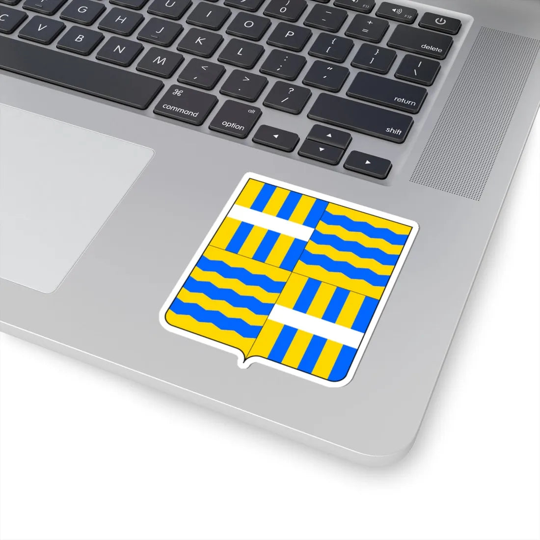 Coat of arms of the House of Landi Piacenza (Italy) (Coat of Arms) STICKER Vinyl Kiss-Cut Decal - The Sticker Space