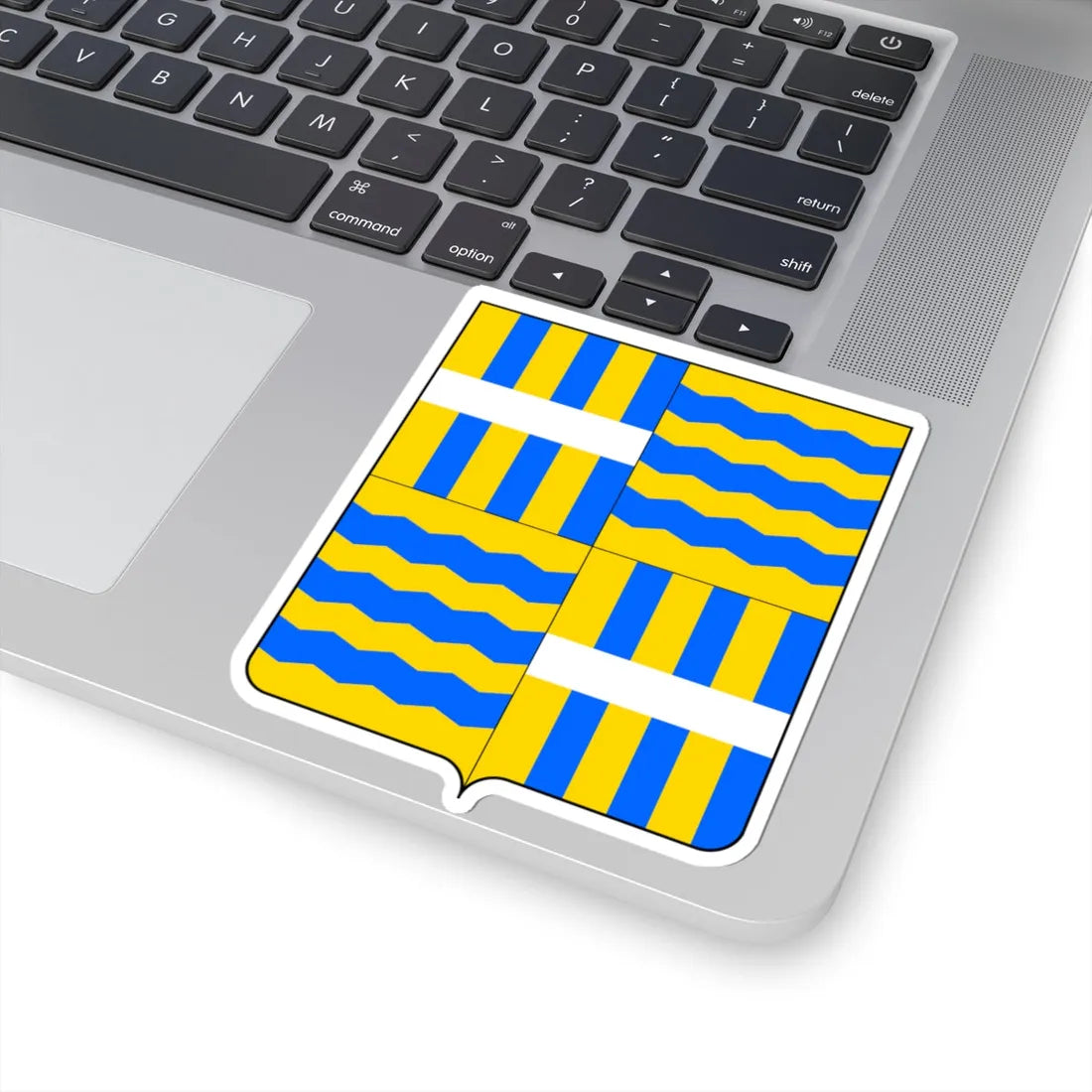 Coat of arms of the House of Landi Piacenza (Italy) (Coat of Arms) STICKER Vinyl Kiss-Cut Decal - The Sticker Space