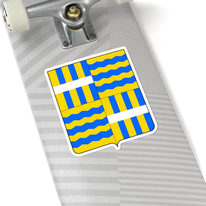 Coat of arms of the House of Landi Piacenza (Italy) (Coat of Arms) STICKER Vinyl Kiss-Cut Decal - The Sticker Space