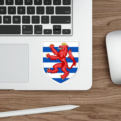 Coat of Arms of the House of Lusignan (Kings of Cyprus) STICKER Vinyl Die-Cut Decal-The Sticker Space