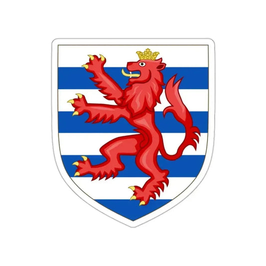 Coat of Arms of the House of Lusignan (Kings of Cyprus) STICKER Vinyl Die-Cut Decal 2 Inch - The Sticker Space