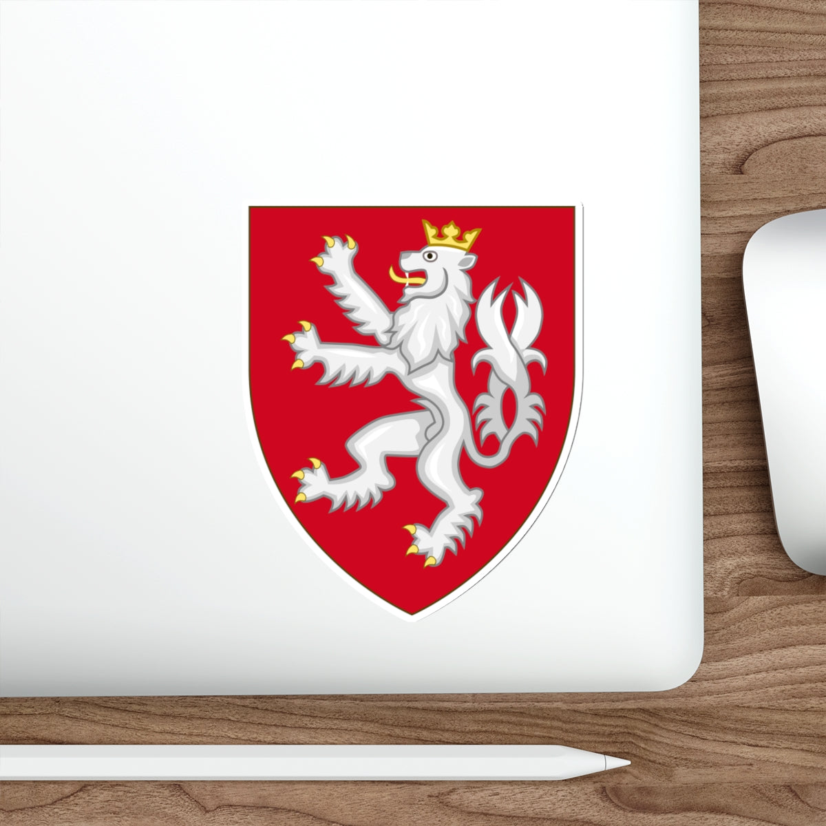 Coat of arms of the House of Luxembourg-Bohemia STICKER Vinyl Die-Cut Decal-The Sticker Space