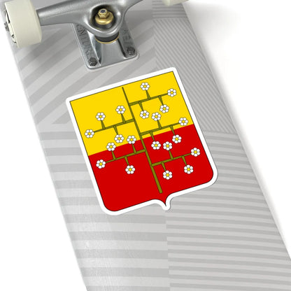 Coat of arms of the House of Malaspina Spino Fiorito 1 (Italy) (Coat of Arms) STICKER Vinyl Kiss-Cut Decal - The Sticker Space