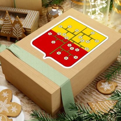 Coat of arms of the House of Malaspina Spino Fiorito 1 (Italy) (Coat of Arms) STICKER Vinyl Kiss-Cut Decal - The Sticker Space