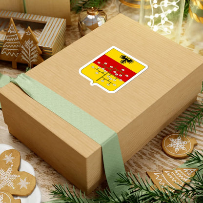 Coat of arms of the House of Malaspina Spino Fiorito 2 (Italy) (Coat of Arms) STICKER Vinyl Kiss-Cut Decal - The Sticker Space