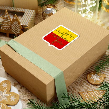 Coat of arms of the House of Malaspina Spino Secco 1 (Italy) (Coat of Arms) STICKER Vinyl Kiss-Cut Decal - The Sticker Space