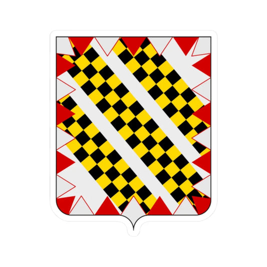 Coat of arms of the House of Malatesta Ripanti (Italy) (Coat of Arms) STICKER Vinyl Kiss-Cut Decal 2 Inch White - The Sticker Space